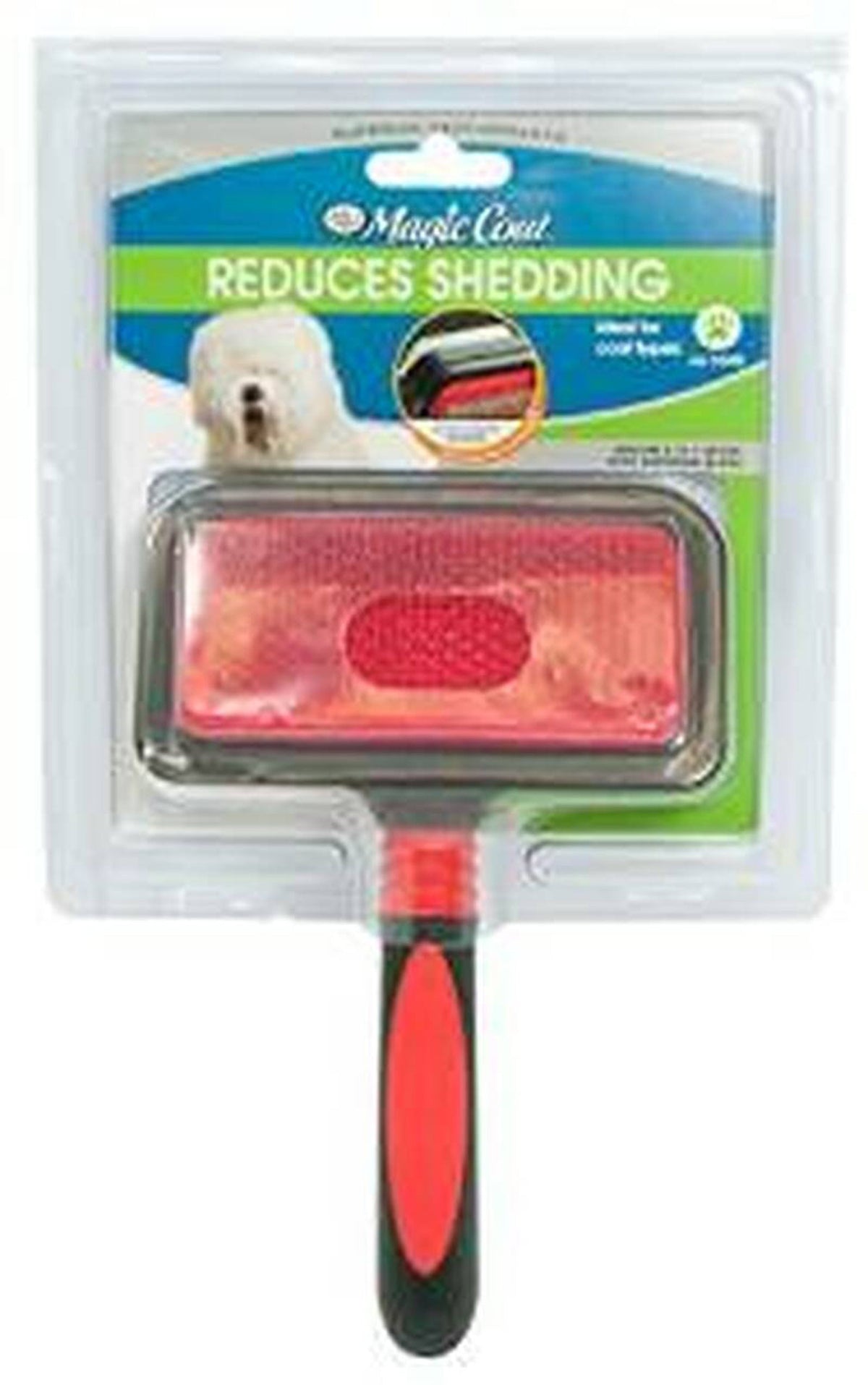 Four Paws Ultimate Touch Pro 2 in1 Slicker Brush with Shed N Blade Medium