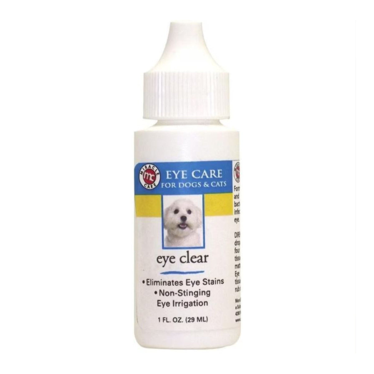 Miracle Care Eye Care Eye Clear For Dogs & Cats 1oz.