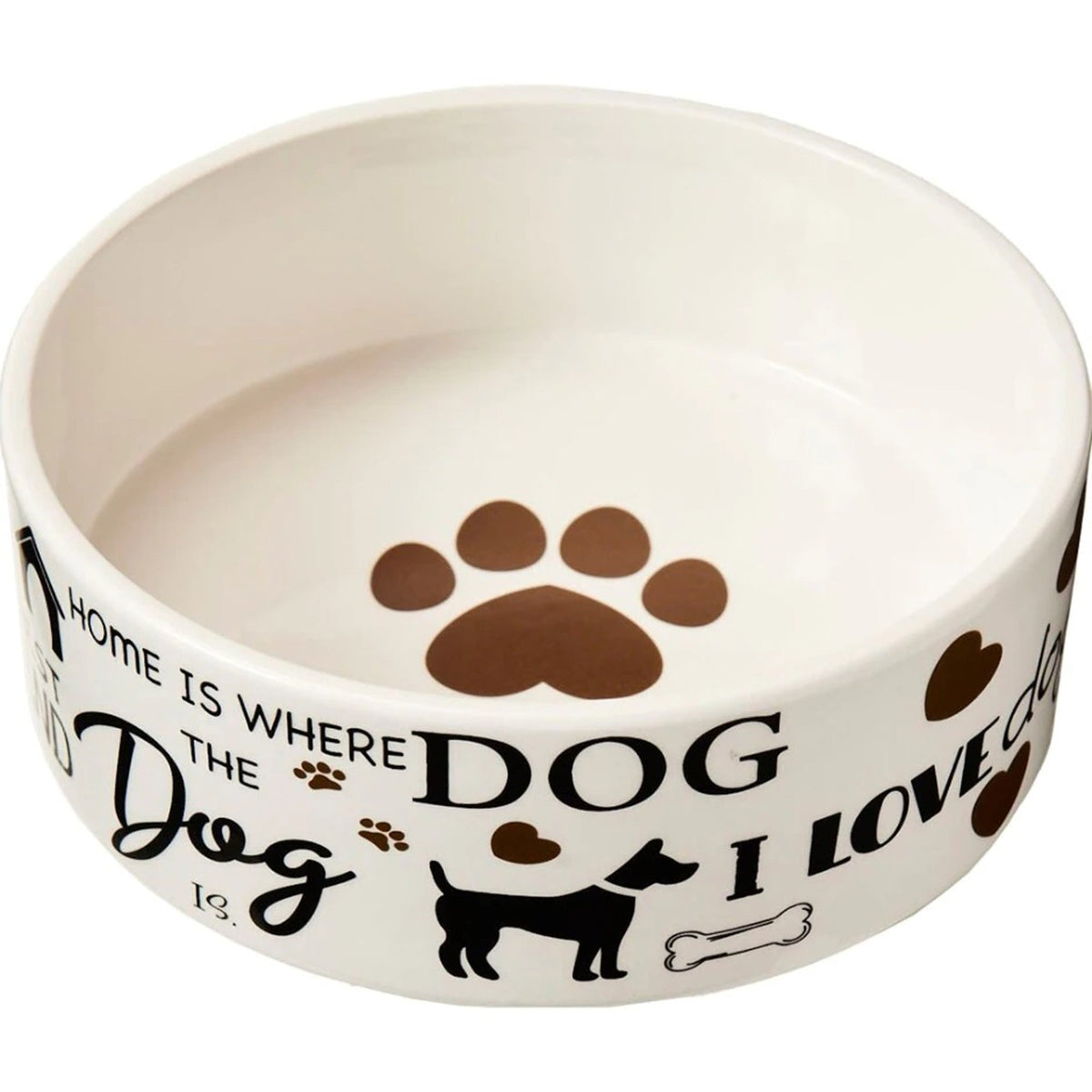 Spot I Love Dogs Dog Dish 7in