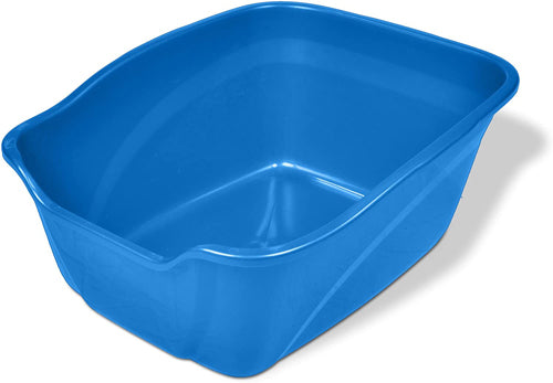 Van Ness Plastics Cat Litter Pan Blue Large (Case of 12)