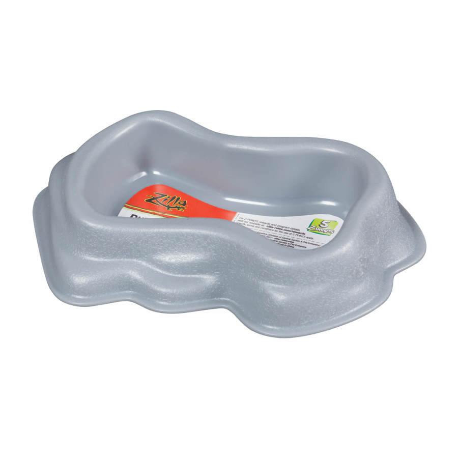 Zilla Durable Dishes Gray, 1ea/Medium