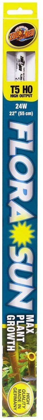 Zoo Med Flora Sun Maximum Plant Growth T5 HO Lamp White 22 in