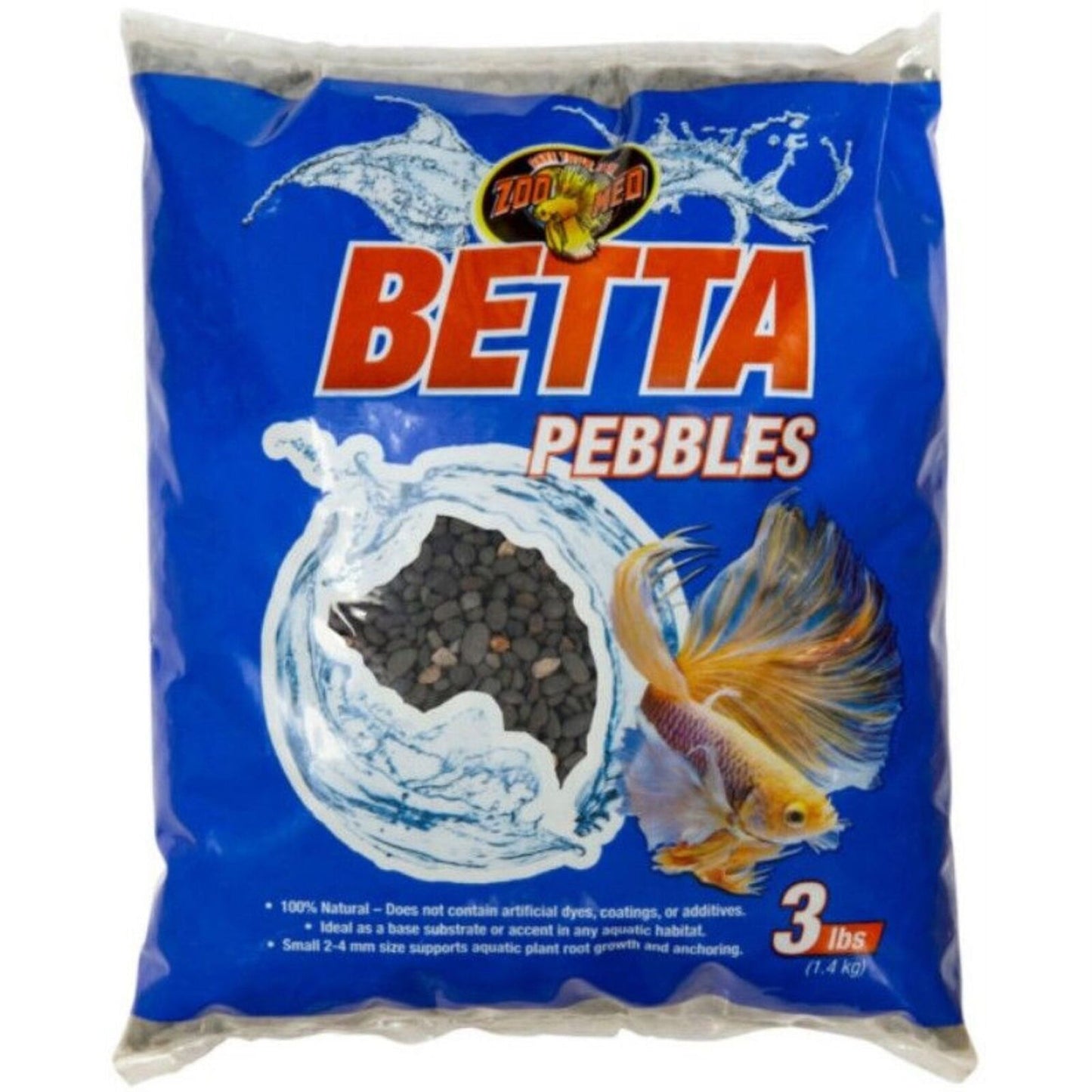 Zoo Med Betta Pebbles 1ea/3 lb