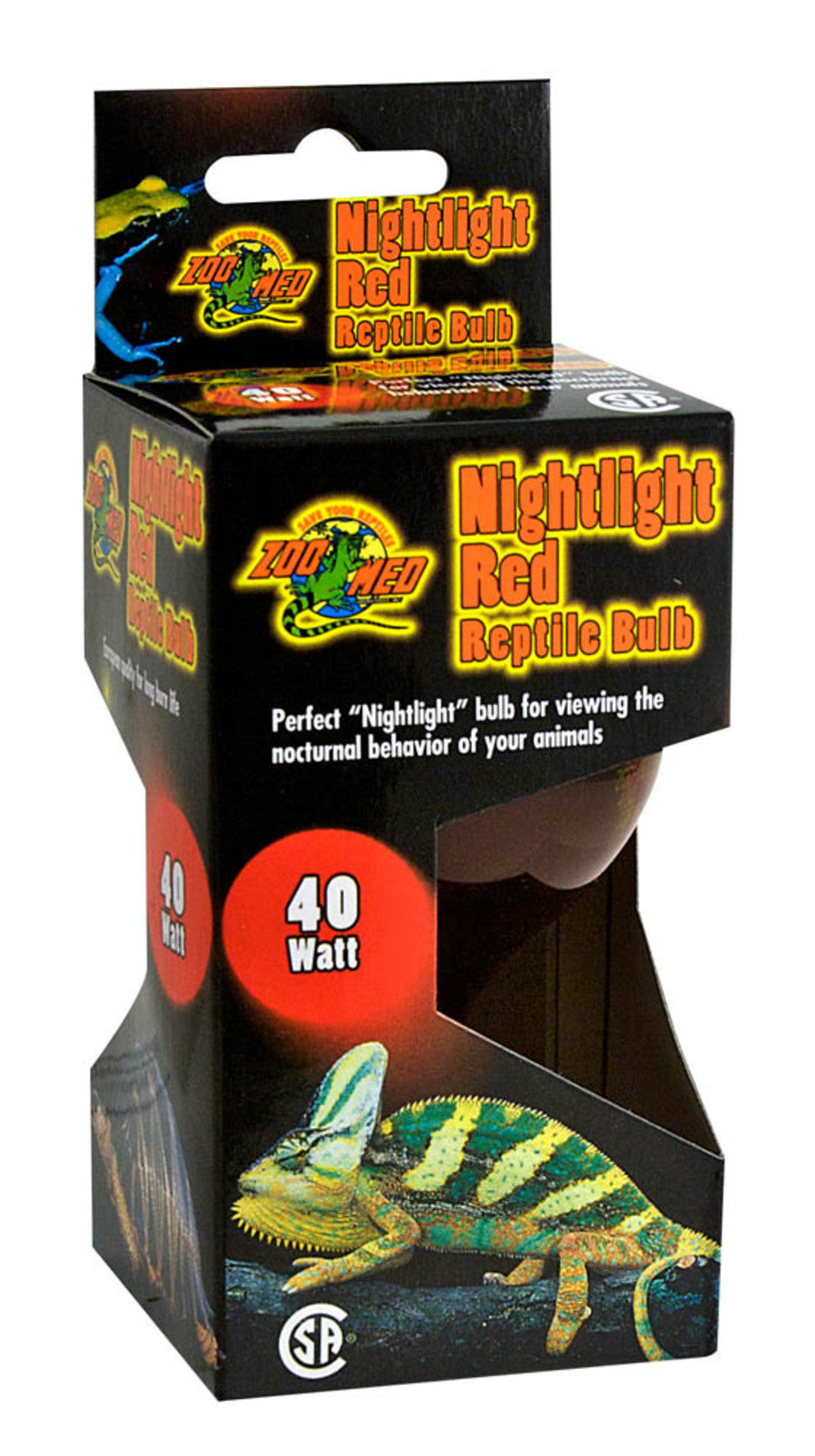 Zoo Med Nightlight Red Reptile Bulb 40W