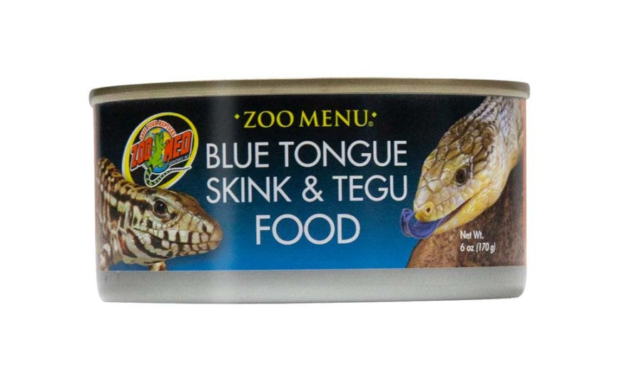 Zoo Med Blue Tongue Skink &Tegu Canned Food 6oz