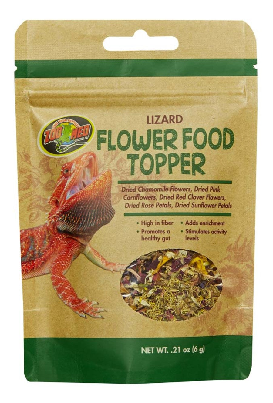 Zoo Med Lizard Flower Food Topper 0.21oz