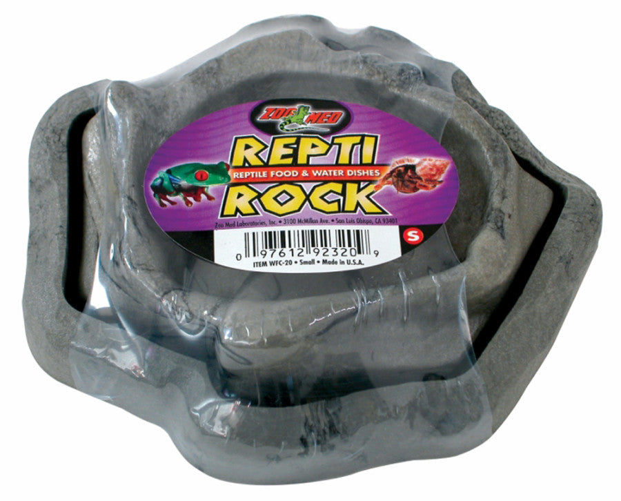 Zoo Med Combo Repti Rock Food / Water Dish Small