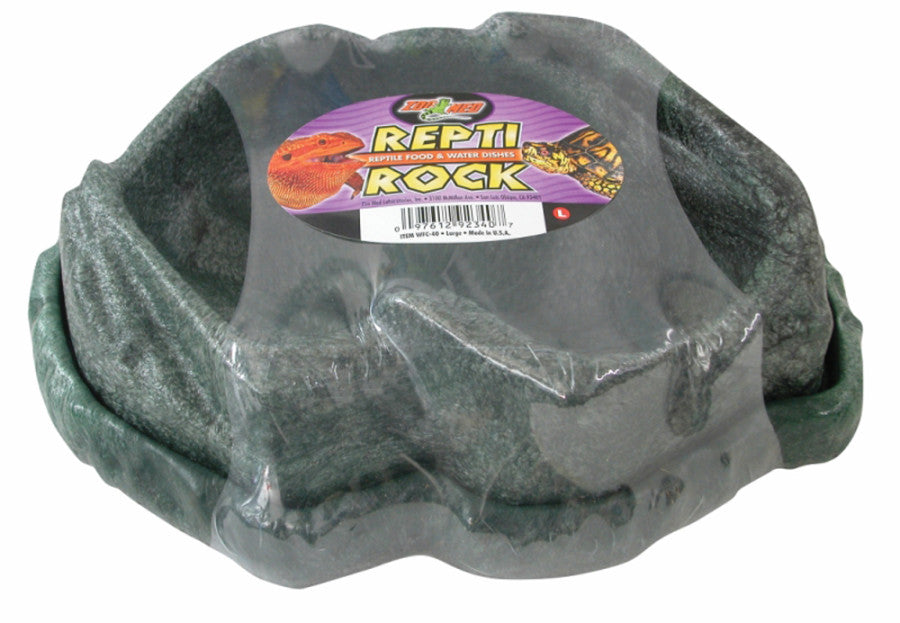 Zoo Med Combo Repti Rock Food / Water Dish Large