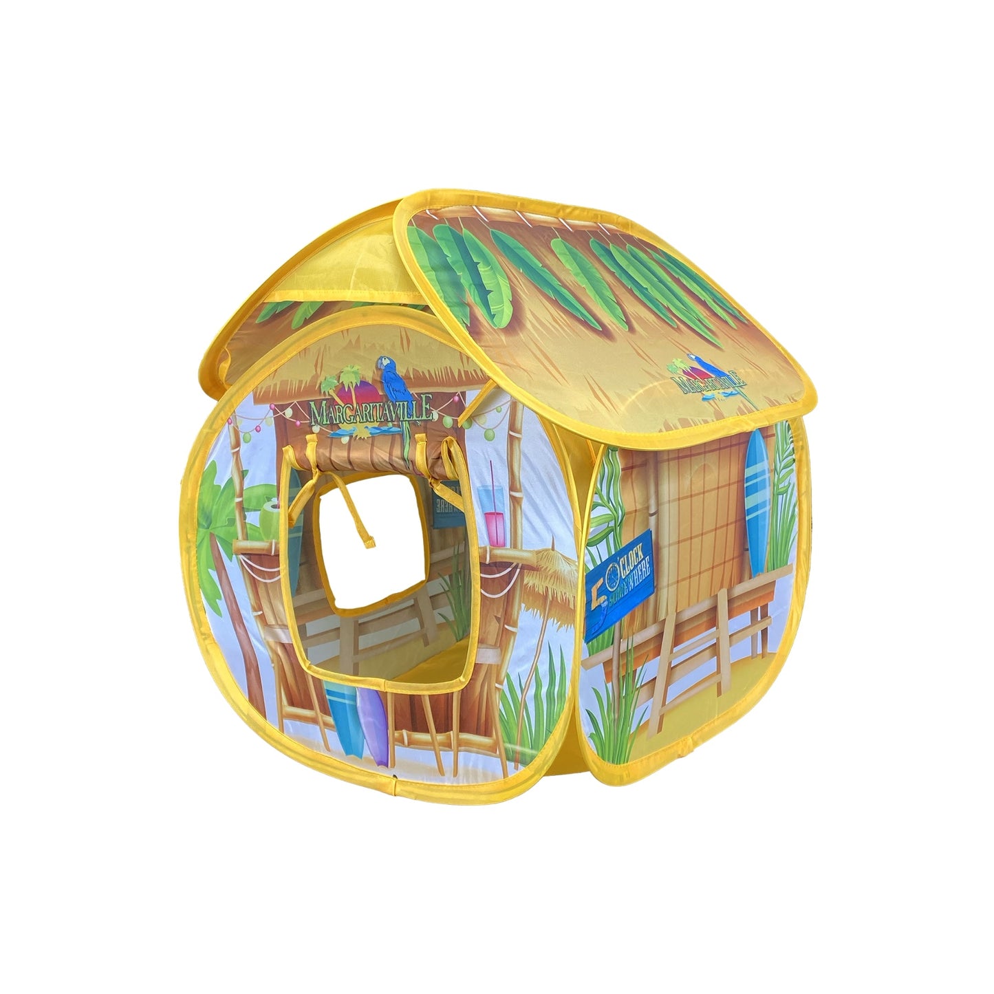 Multipet Margaritaville Cat Tiki Tent 16"