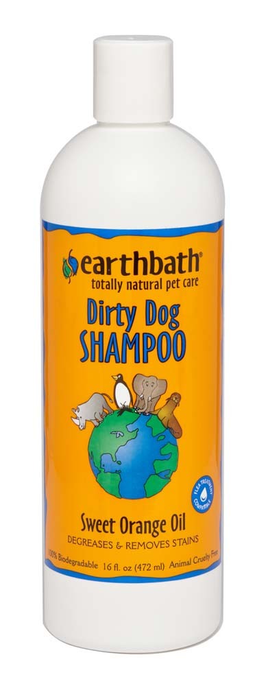 earthbath Sweet Orange Oil Degrease for Dirty Dogs 16oz