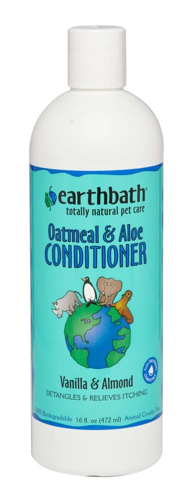 earthbath Oatmeal & Aloe Conditioner Vanilla & Almond 16oz