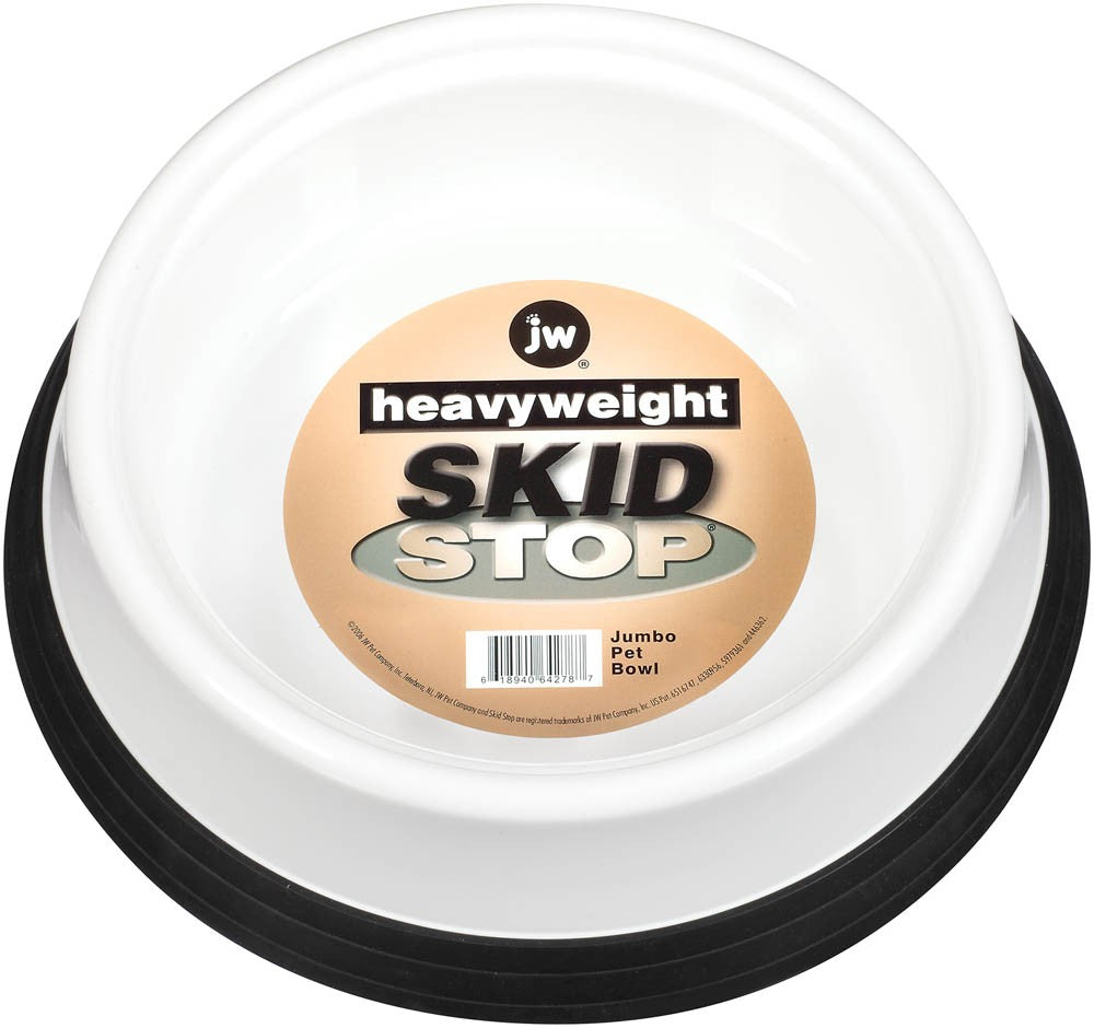 JW Skid Stop Heavyweight Dog Bowl Assorted X-Large