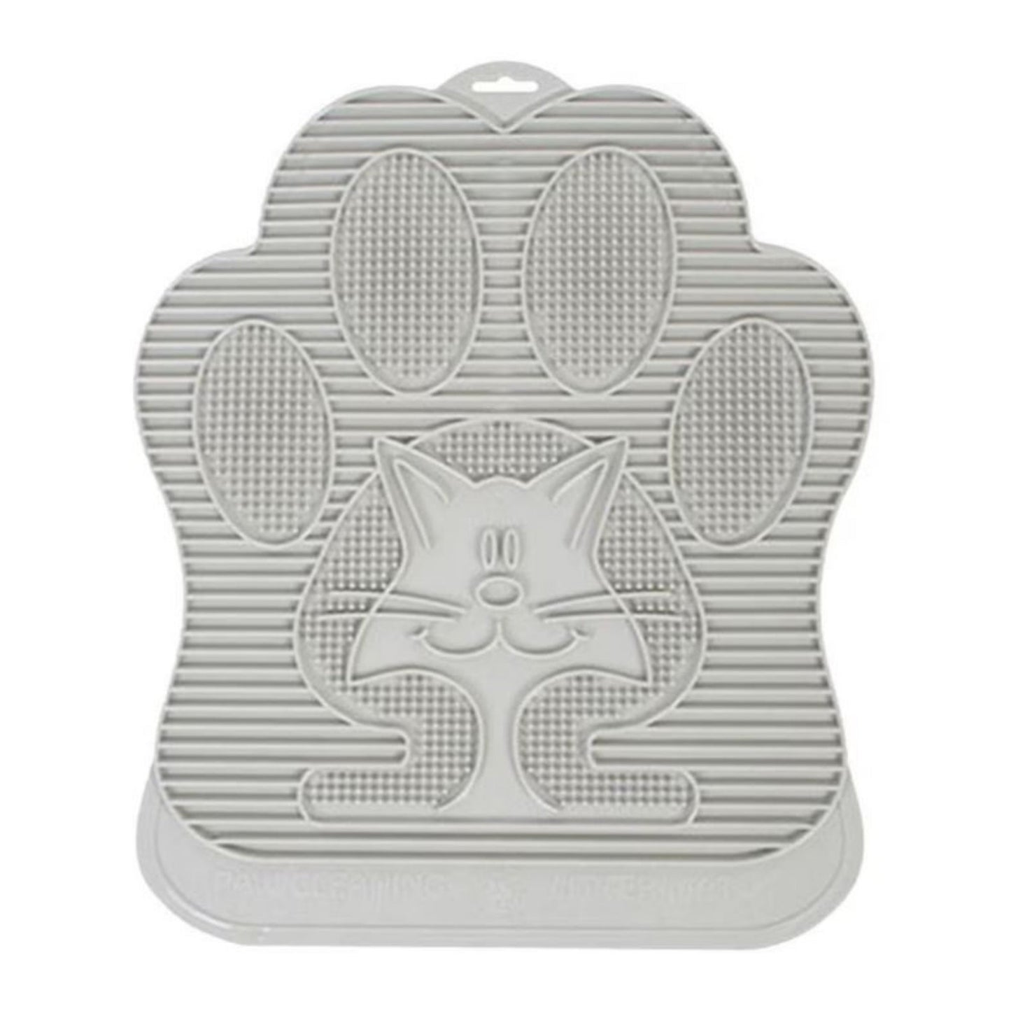Omega Paw Cat Paw Cleaning Litter Mat Light Gray 1Ea