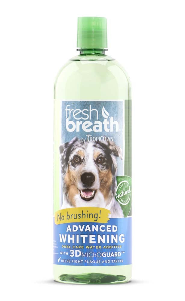 Fresh Breath by TropiClean Advanced Whitening Oral Care Water Additive 33.8oz