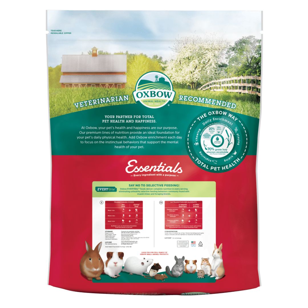 !!OXBOW S ESSEN ADLT RBT 25#