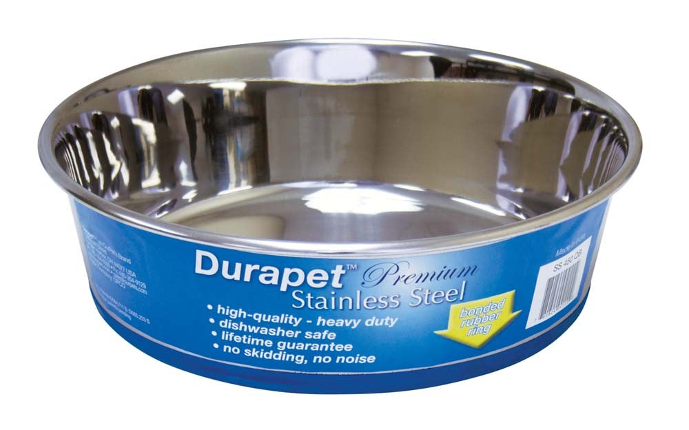 OurPet's Durapet Premium Stainless Steel Dog Bowl 4.5qt