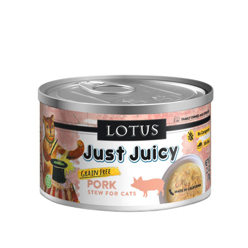Lotus Cat Just Juicy Pork Stew 2.5oz. (Case of 24)