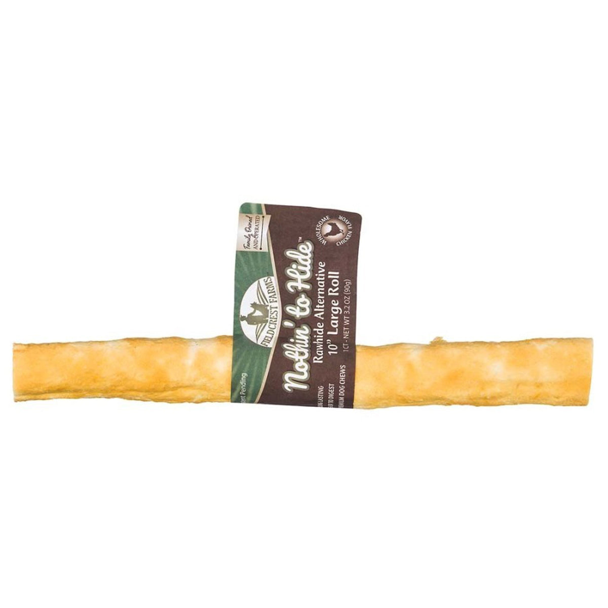 Fieldcrest Farms Nothin' to Hide Roll Dog Treat Chicken Large