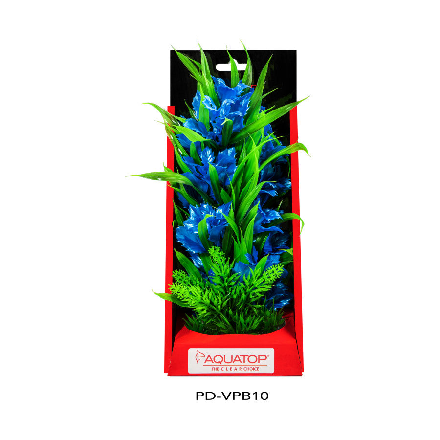 Aquatop Vibrant Passion Blue Plant 10in