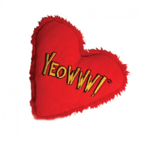 Yeowww Hearrrt Attack Catnip Cat Toy YEOWWW,
