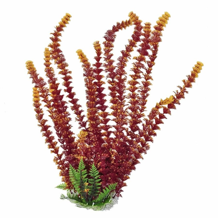 AquaTop Cabomba Aquarium Plant Weighted Base Fire 20in