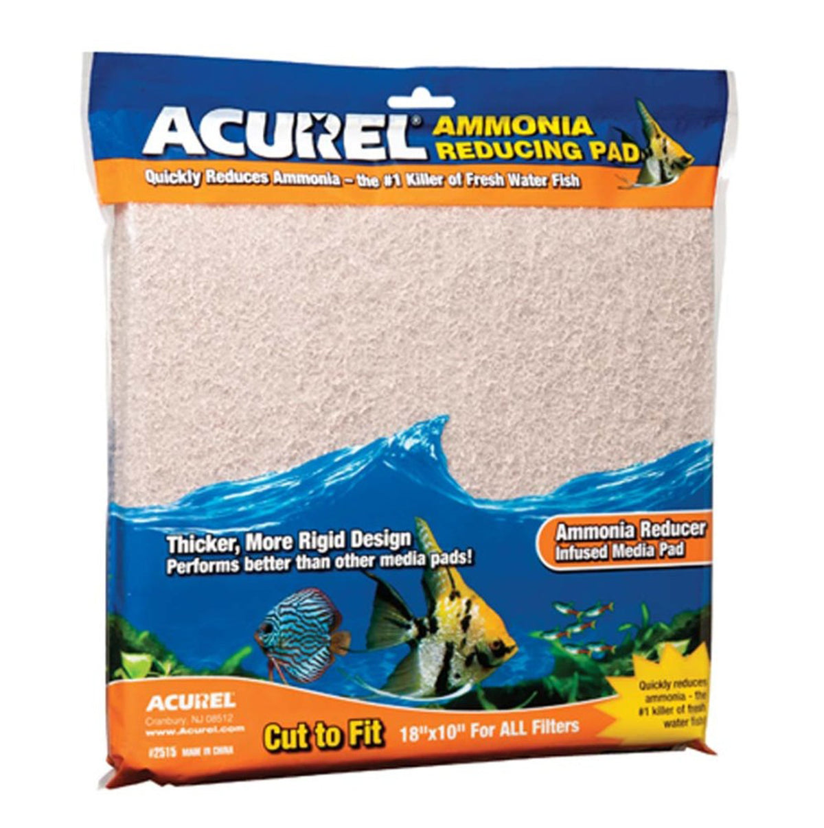 Acurel Cut to Fit Ammonia Reducing Media Pad 10x18