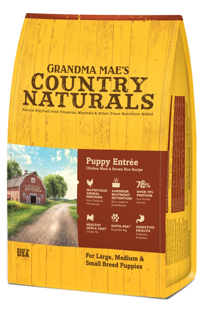 Grandma Mae's Country Naturals Premium All Natural Puppy Food 4lb