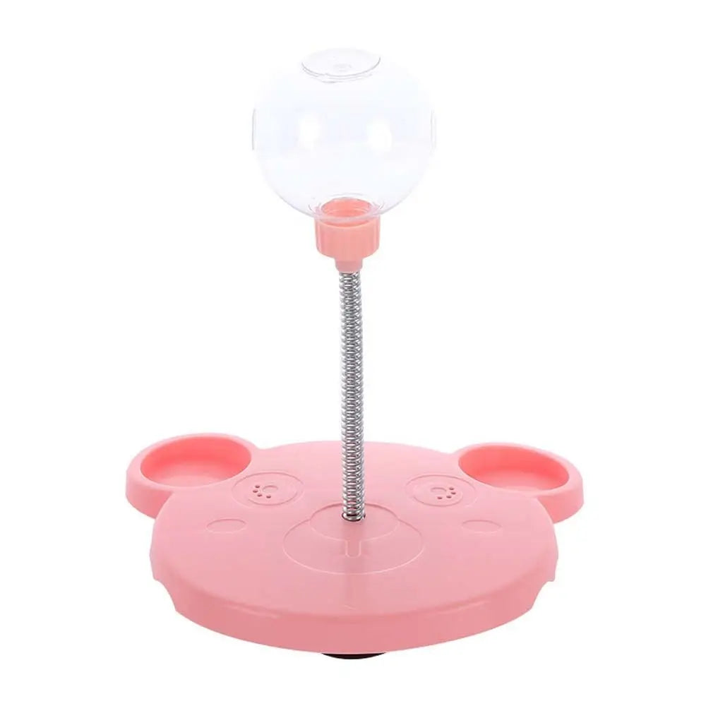 Cat Dog Swing Feeder Stick Cat Chasing Food Leaking Ball Cat Training Toys Pet Snack Feeder Cat Ball Toys Pet Puzzle Toys