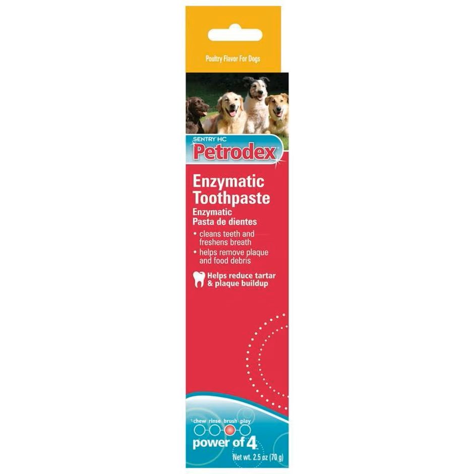Petrodex Enzymatic Toothpaste Dog Poultry Flavor 2.5oz