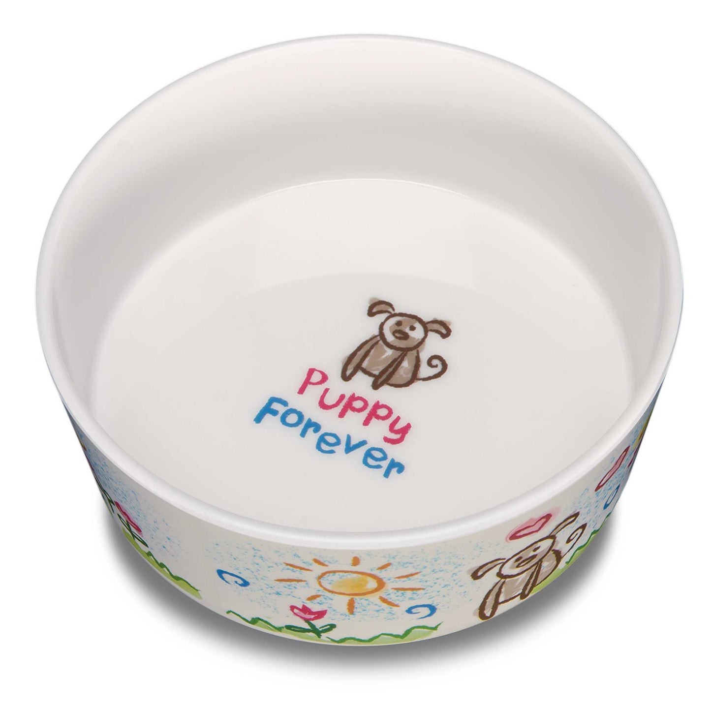 Loving Pets Dolce Moderna Bowl Puppy Forever, 1ea/SM