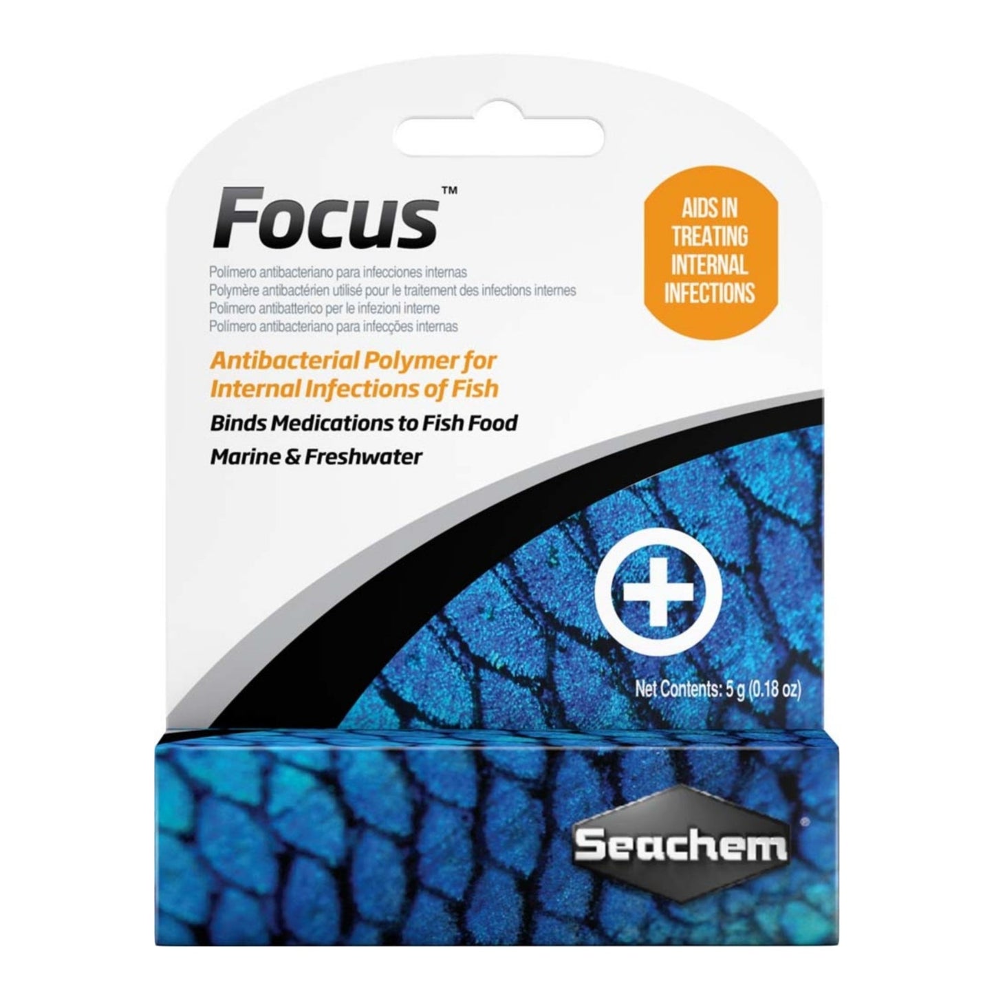 Seachem Laboratories Focus Antibacterial Polymer 1ea/0.2 oz