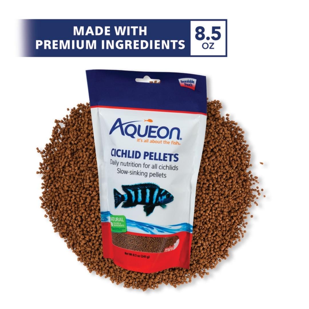 Aqueon Cichlid Food Mini 8.5 Ounces Default Title