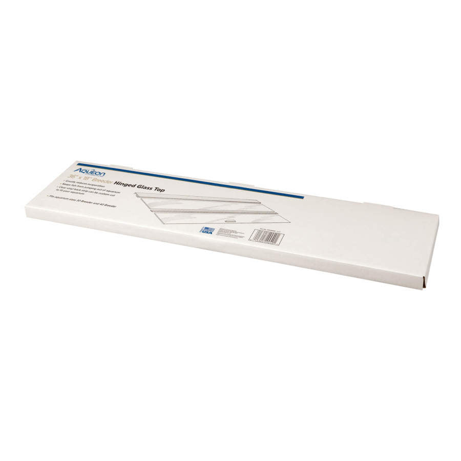 Aqueon Hinged Glass Tops Standard 1-piece 36 X 18 in (30gal Breeder & 40gal breeder)