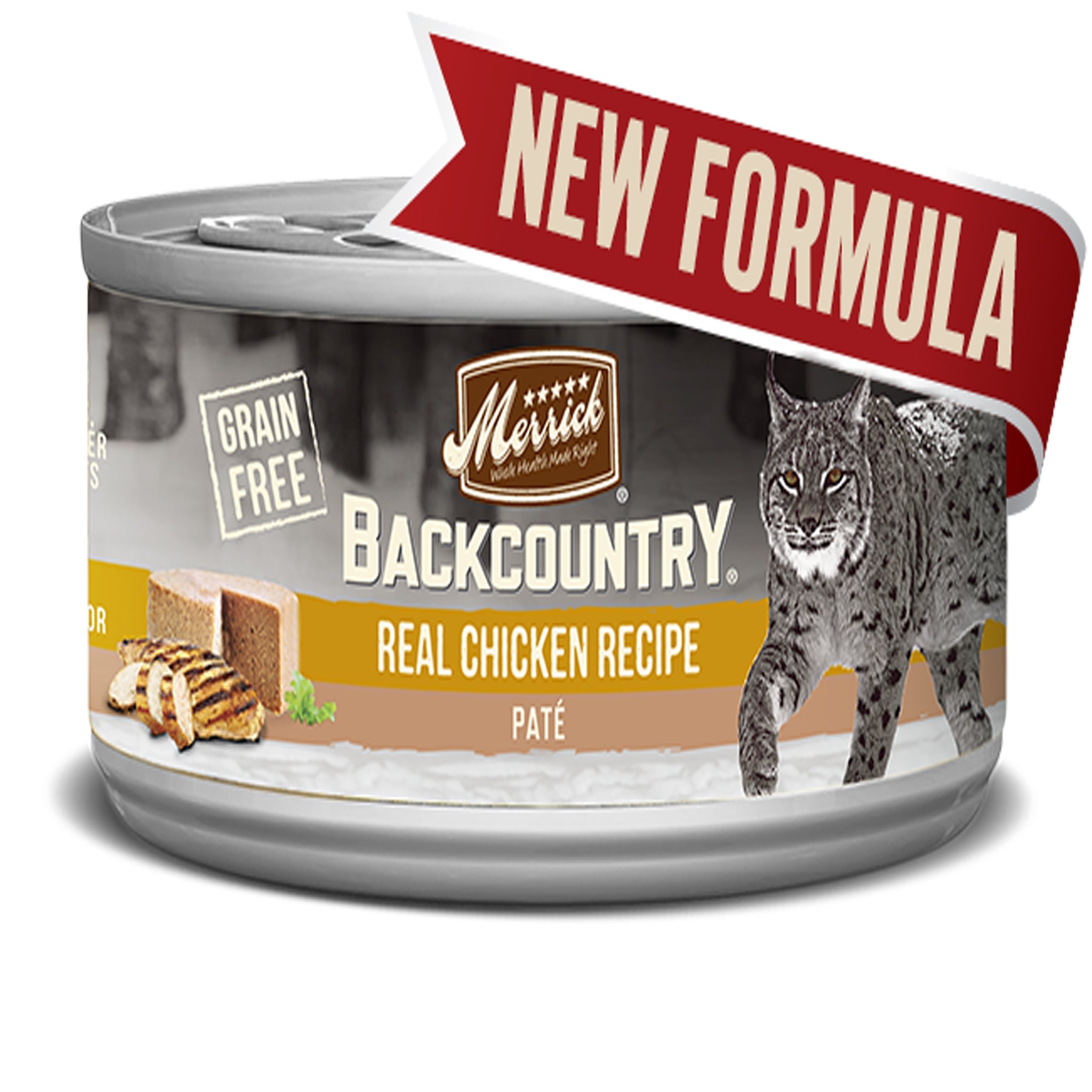 Merrick Cat Backcountry Chicken Pate 3oz. (24 Pack)