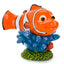 Disney Nemo On Coral Aquarium Statue Blue, Green, Orange 1ea/Mini