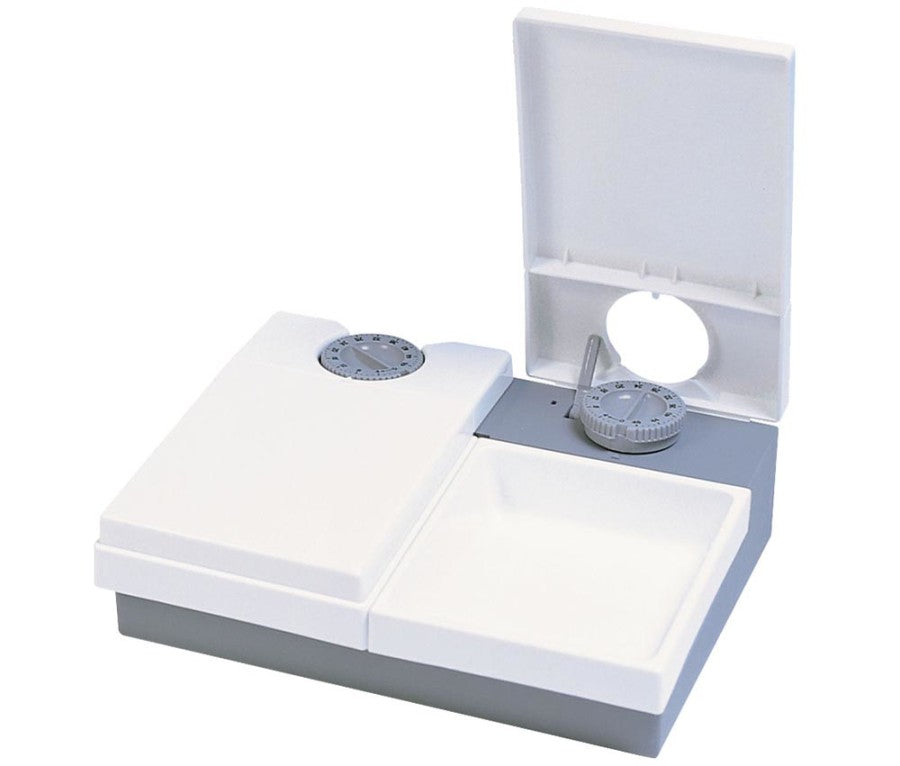 Ani Mate C20 Automatic Pet Feeder White 1ea