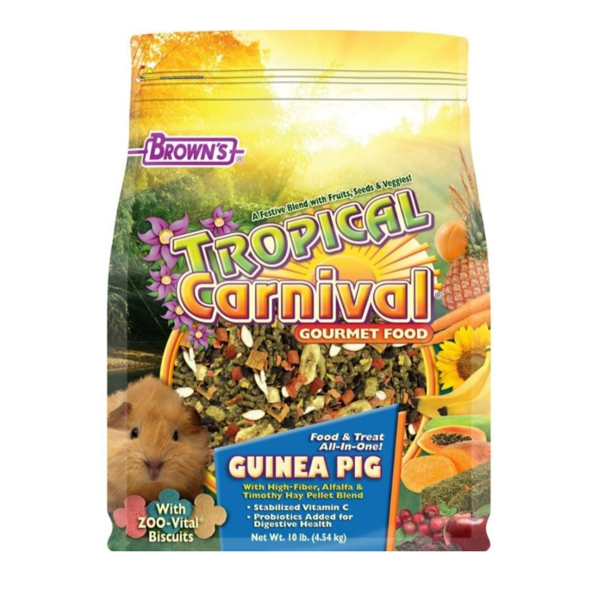 Tropical Carnival Gourmet Guinea Pig Food 10 Lb