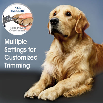 Four Paws Magic Coat Professional Series Deluxe Dog Nail Clipper with Size Guide 1ea/1 ct