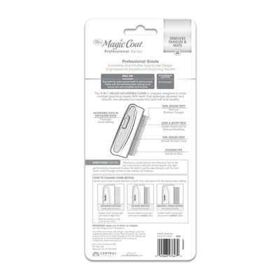 Four Paws Magic Coat Professional Series 3in1 Deluxe Adjustable Dog Comb 1ea/1 ct