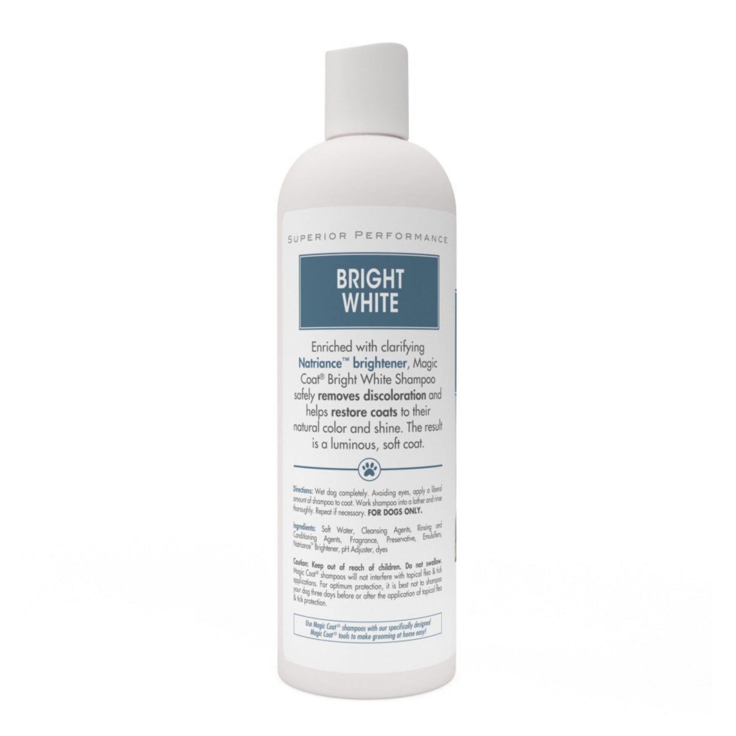 Four Paws Magic Coat Bright White Dog Shampoo Almond Shea Butter, 1ea/16 oz 1 ct
