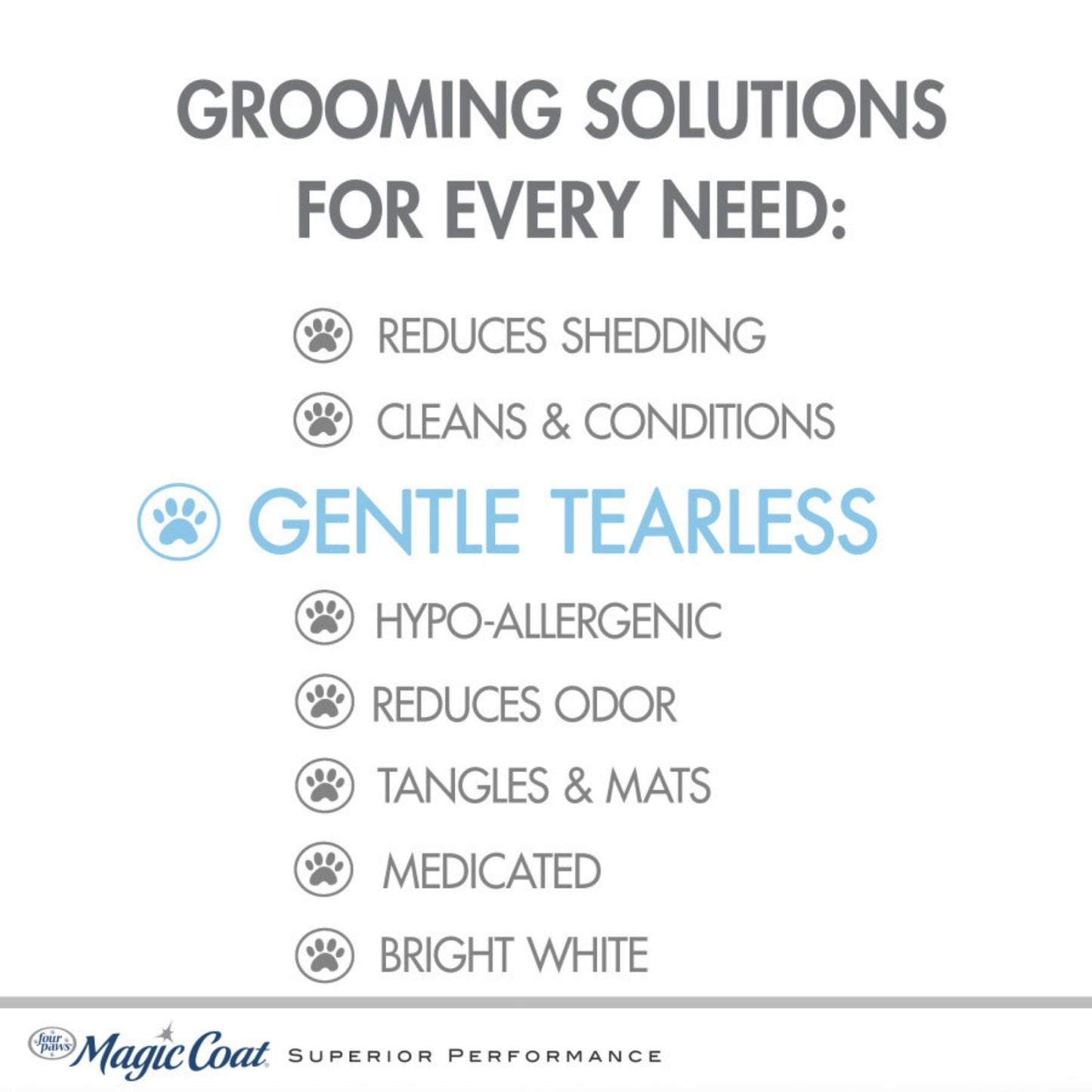 Four Paws Magic Coat Gentle Tearless Puppy Shampoo Baby Powder, 1ea/16 oz 1 ct