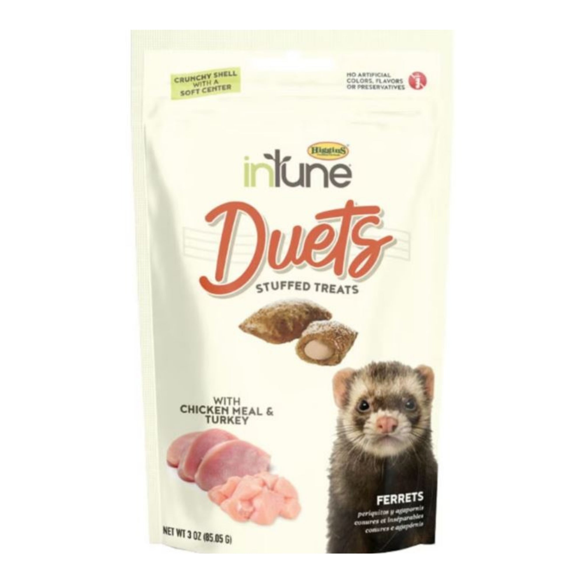 Higgins Intune Duets Treats For Ferrets Salmon 3oz.