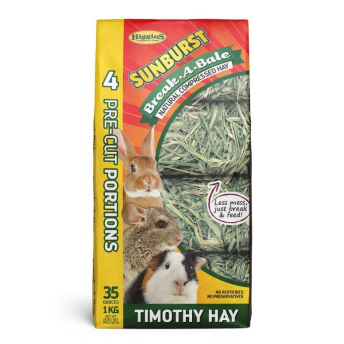Sunburst Break-A-Bale Timothy Hay 35oz.