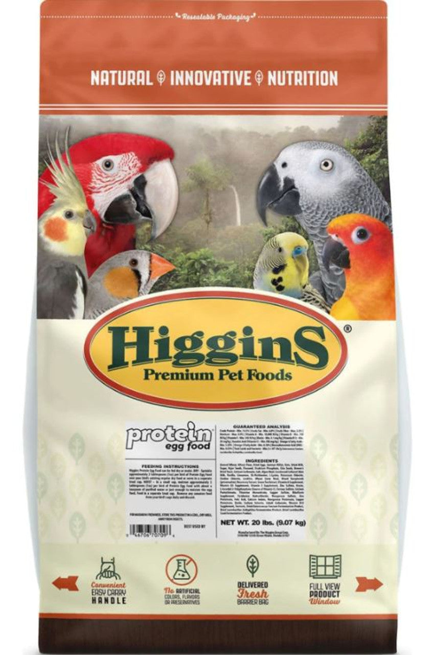 Higgins Protein Egg Food Dietary Supplement 20 Lb