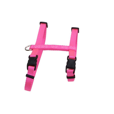 Coastal Pet Figure H Adjustable Nylon Cat Harness Bright Pink