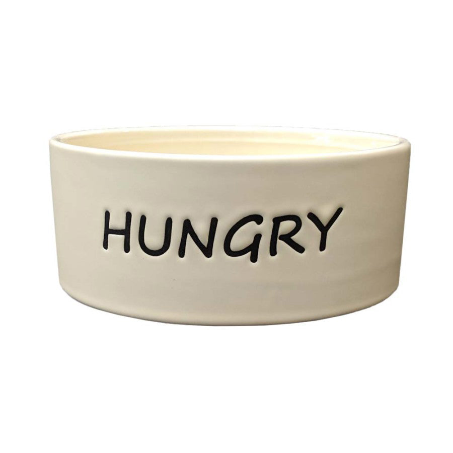Spot Hungry Dog Bowl Tan 1ea/5 in