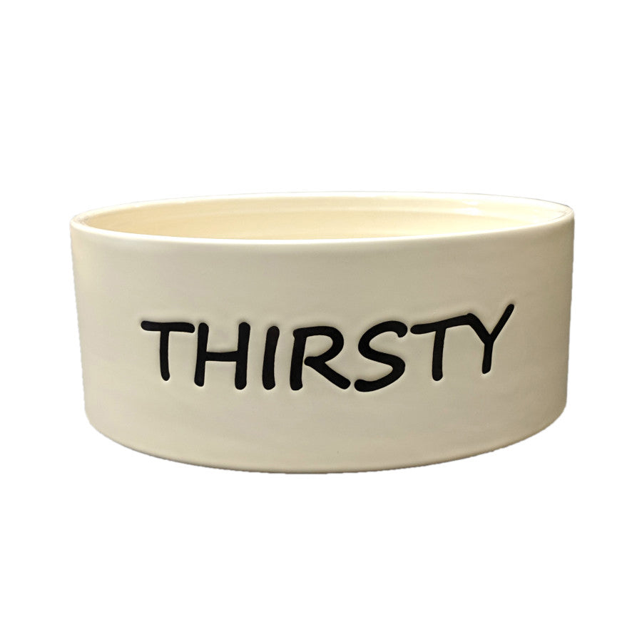 Spot Thirsty Dog Bowl Tan 1ea/7 in