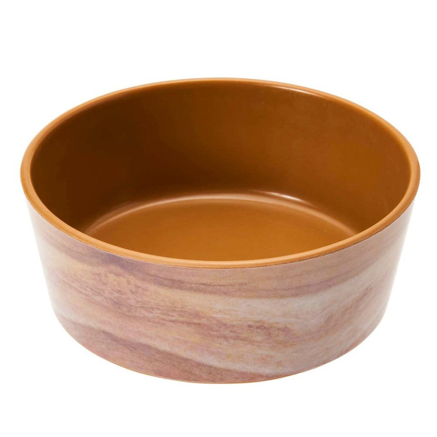 Spot Unbreak-A-Bowlz Wood Dog Bowl Tan/Brown 1ea/MD, 6 in