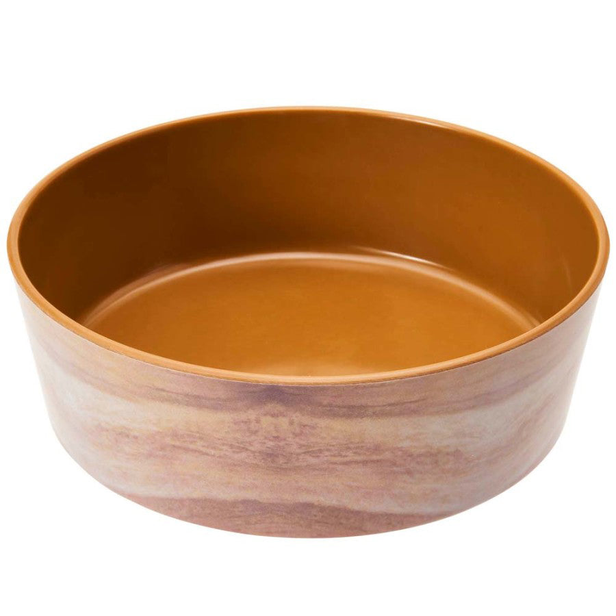 Spot Unbreak-A-Bowlz Wood Dog Bowl Tan/Brown 1ea/LG, 8 in
