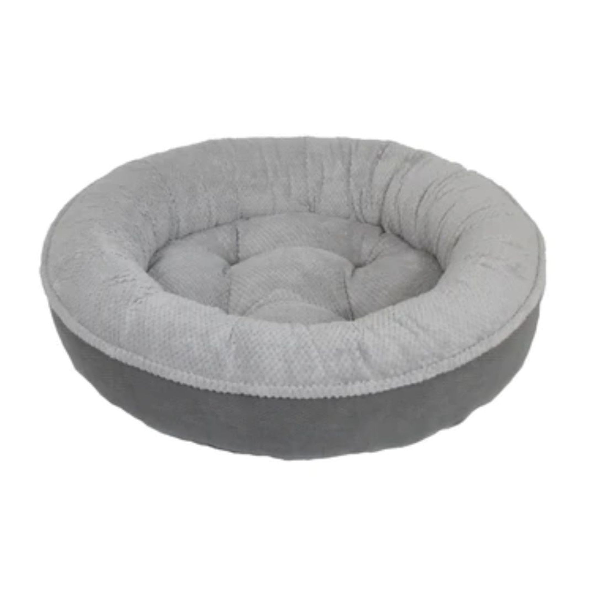 Arlee Maggie Donut Round Grey-Charcoal 35 X 35 X 10 Inch